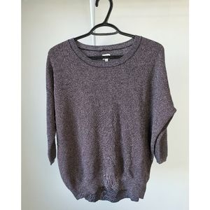 *SALE 2/$30* Wilfred glitter sweater (silk and cashmere blend)